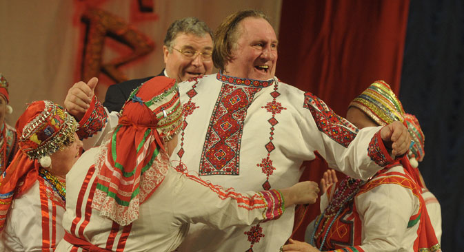 President Vladimir Putin granted Mr. Depardieu Russian citizenship in 2013. Source: TASS