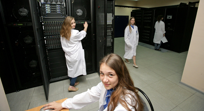 The Lobachevsky supercomputer. Source: Press Photo