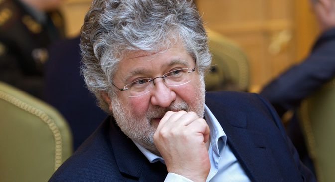 Ihor Kolomoisky, appointed Head of the Dnepropetrovsk Region. Source: Mikhail Markov / RIA Novosti