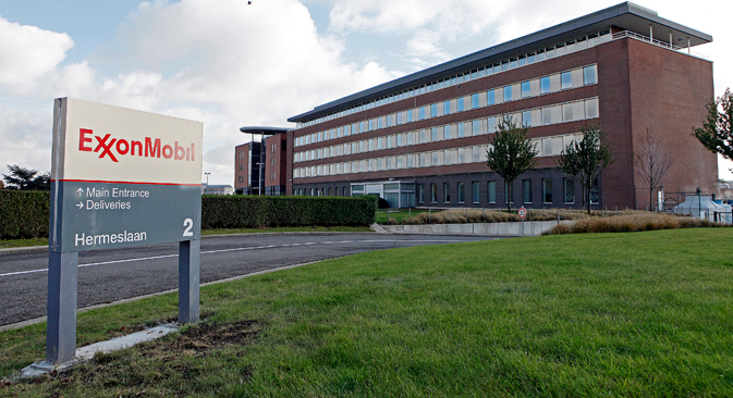 ExxonMobil has a 30-percent stake in the Sakhalin oil and gas project. Source: Reuters