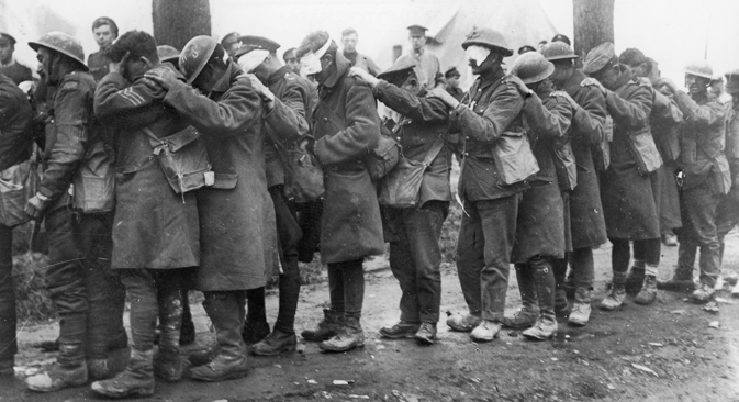 Soldiers of the World War I. Source: The Granger Collection / TASS