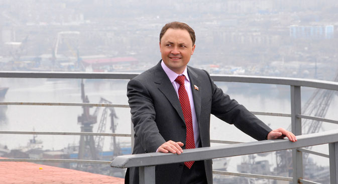 The mayor of Vladivostok Igor Pushkarev. Source: TASS