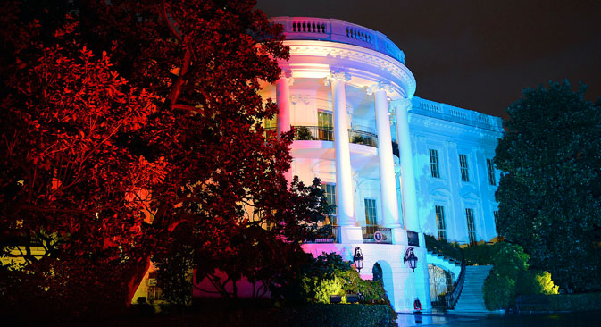 Russian hackers are being accused of breaking into sensitive parts of the White House computer system in recent months. Source: EPA