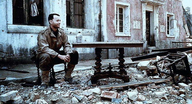 Steven Spielberg’s 1998 global blockbuster, “Saving Private Ryan,” would help to bring about a renewed dialogue between American and Russian films. Source: Kinopoisk