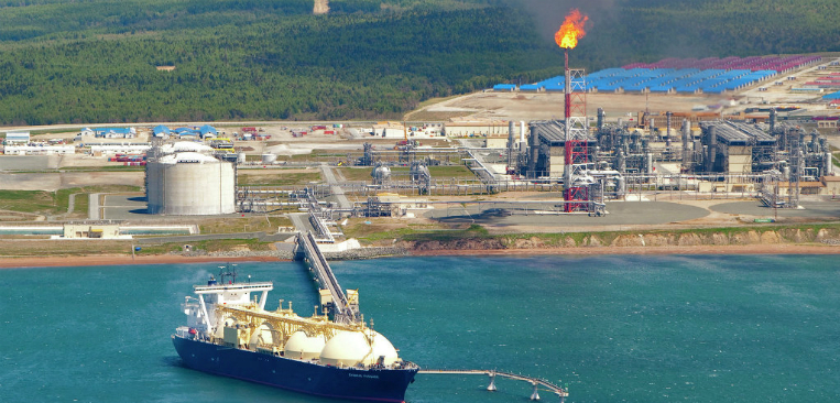 Sakhalin-2 LNG plant. Source: Press photo
