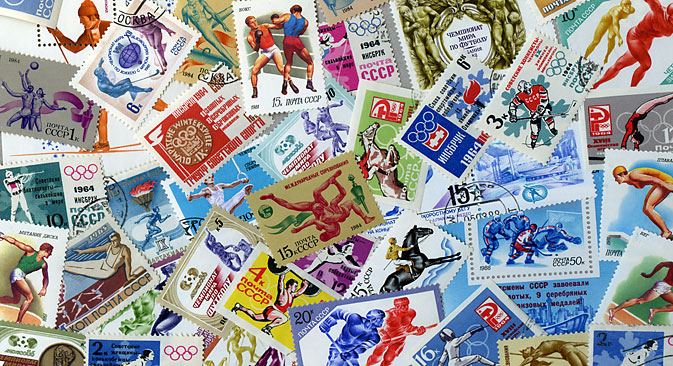 Over the years, sports have inspired stamp designers to create numerous memorable sets. Source: Lori / Legion Media