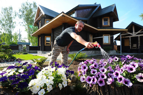 The dacha is a national characteristic of Russia. Source: PhotoXPress