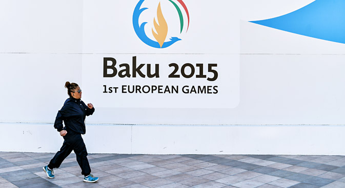 Baku ahead of first European Games. Source: Konstantin Chalabov / RIA Novosti 