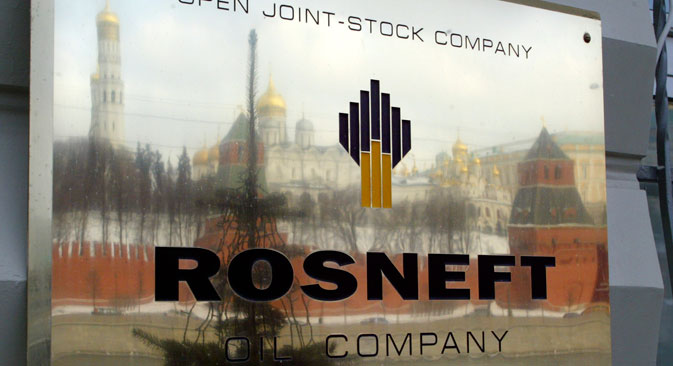 Rosneft logo. Source: AP