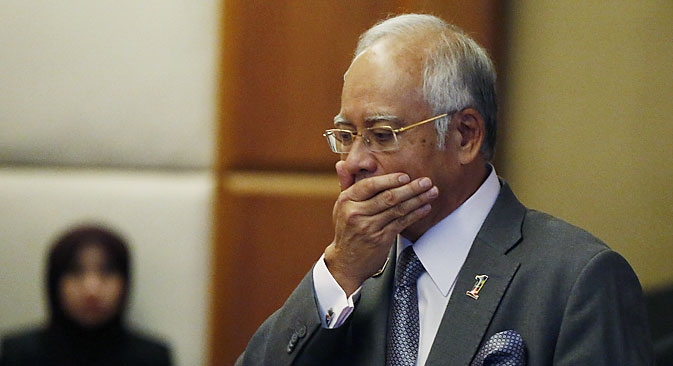 Najib Razak. Source: Reuters