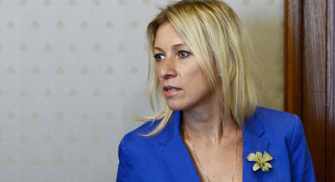 Maria Zakharova: "Journalists have no right to use stereotypes." Source: Getty Images