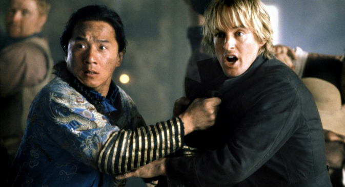 The Jackie Chan and Owen Wilson starrer Shanghai Noon was set in the time period when Russian exiles lived in the Chinese metropolis. Source: Kinopoisk.ru