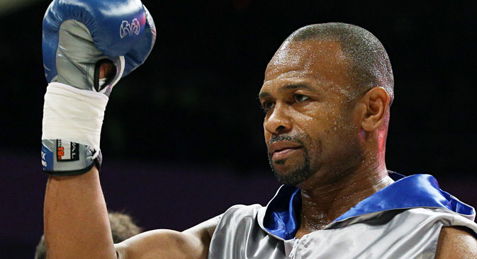 American boxer Roy Jones Jr. Source: Vitaly Timkiv/TASS