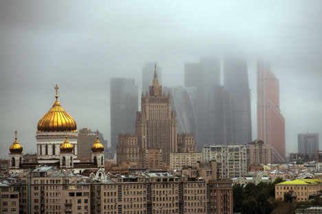 The size of the market, fairly stable macroeconomic indicators, the available human resources and basic infrastructure are still the strengths of Russia's competitiveness, say WEF experts. Source: Ramil Sitdikov / RIA Novosti 