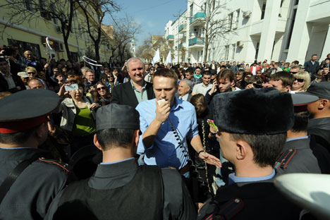 Los activistas aún no han anunciado el final de la huelga. Fuente: Itar Tass