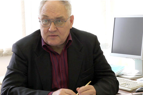 Lev Gudkov, director del Levada Center en Moscú. Fuente: Ricardo Marquina Montañana.