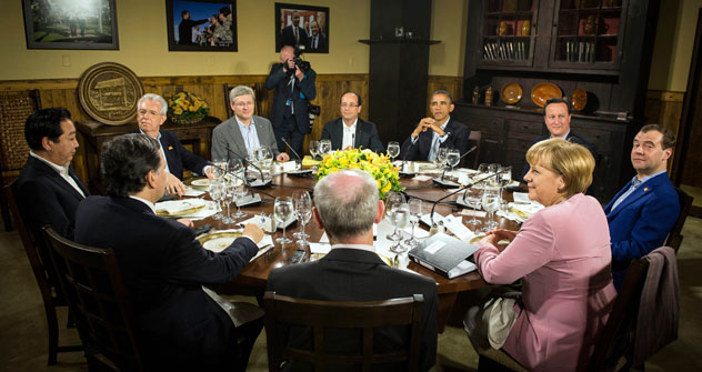 La mayoría de los líderes del G8 asiste a la cumbre de la OTAN, que se celebra en Chicago. Fuente: Reuters.
