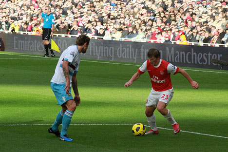 Andréi Arshavin. Fuente: Flickr/ Ronnie Macdonald.