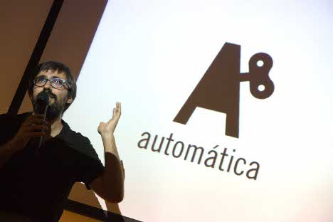 Presentación de la editorial Automática. Fuente: Ferran Mateo