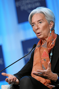 Christine Lagarde, Directora Gerente del FMI. Fuente: Flickr/ International Monetary Found.