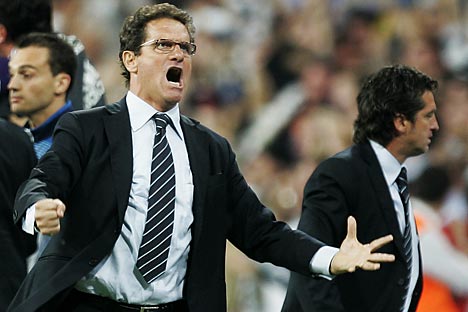 Fabio Capello. Fuente: Ap