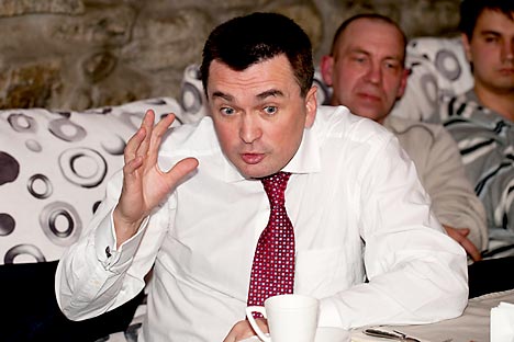 Vladimir Miklushevski, rector de la Universidad Federal del Lejano Este. Fuente: RIA Novosti.