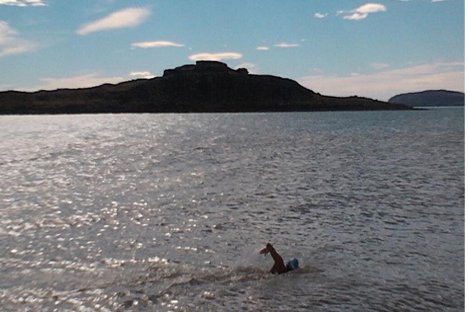 Matías Ola, en al Calafate, al Sur de Argentina. Foto: unirelmundo.com.ar.