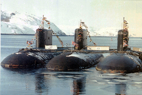 Los submarinos del proyecto 636.3. Fuente: ITAR-TASS