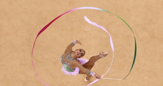 Eugenia Kanayeva, oro en gimnasia artística individual en la prueba combinada. Fuente: london2012.com