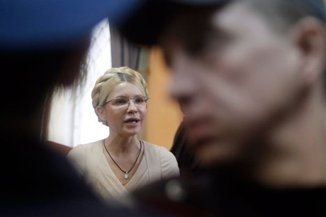 Yulia Timoshenko arrestada: la Corte Suprema de Kiev ha confirmado la condena a siete años. Fuente: ITAR-TASS.