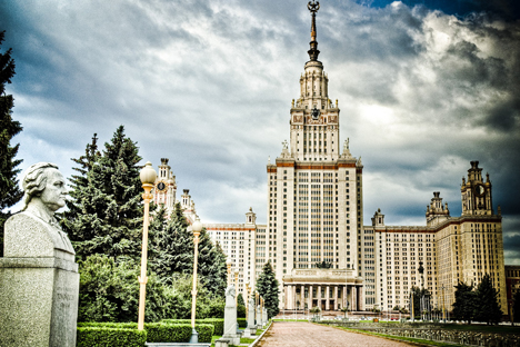 La universidad Estatal de Moscú. Fuente: Flickr / mr.letof