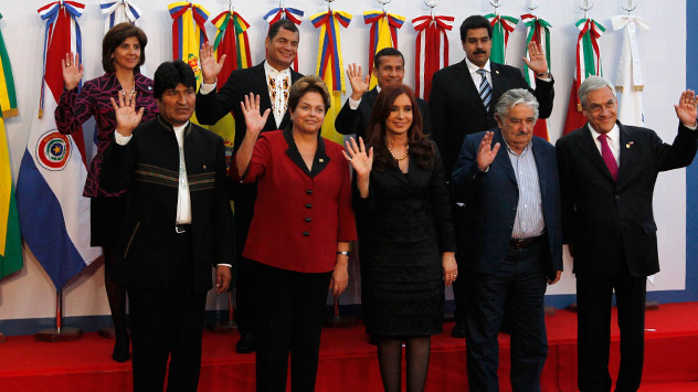 Los presidentes de Amárica Latina. Fuente: Reuters, Vostock Photo