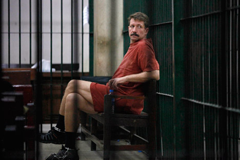 Victor Bout se encuentra encarcelado en EE UU. Fuente: Reuters.