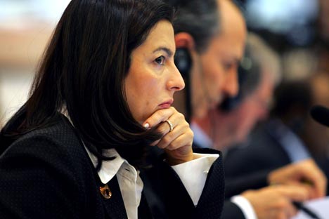 Emb. Lourdes Aranda, Sherpa mexicana para G20. Fuente: Reuters / Vostock Photo.