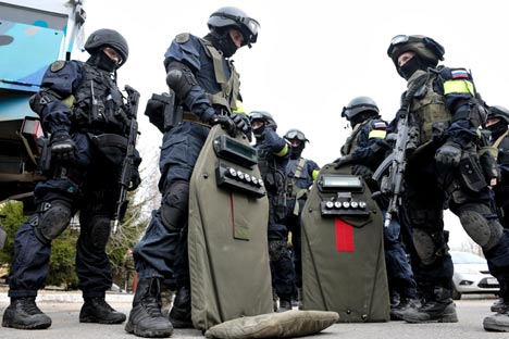 Las PMCs tienen ventajas sobre las fuerzas armadas regulares en una serie de cuestiones. Fuente: ITAR-TASS.