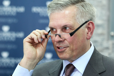 Serguéi Dankvert, supervisor de las relaciones comerciales con Chile y Argentina y representante de Rusia en la Comisión intergubernamental con Ecuador. Fuente: Vasenin Víctor.