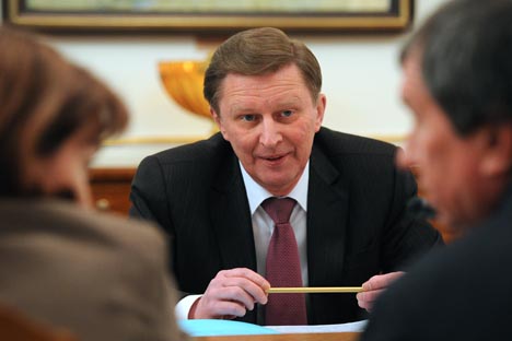 Serguéi Ivanov. Fuente: ITAR-TASS