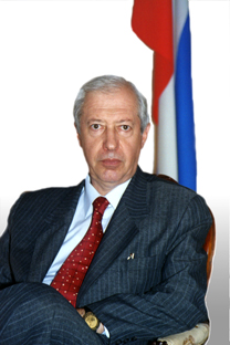 Mijaíl Orlovets, embajador de la Federación Rusa en Chile. Fuente: Embajada de Rusia en Chile