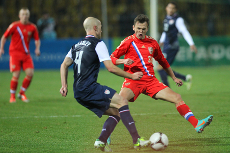 Dennis Cheryshev, 21 años, canterano del Real Madrid. Fuente: rfs.ru