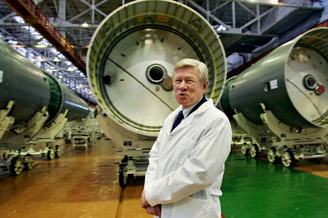 Anatolii Perminov,  director de Roskosmos. Fuente: ITAR-TASS