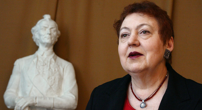 Valentina Mélnikova, jefa del Centro ruso para la defensa de los derechos humanos. Fuente: Kommersant