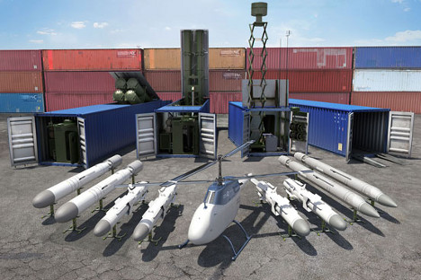 El sistema modular CLUB-K abre una nueva página en la creación de armas de defensa de nueva generación. Fuente: "Morinformsistema-Agat"