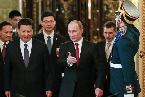 El presidente chino Xi Jinping durante su visita a Rusia. Fuente: AFP / East News