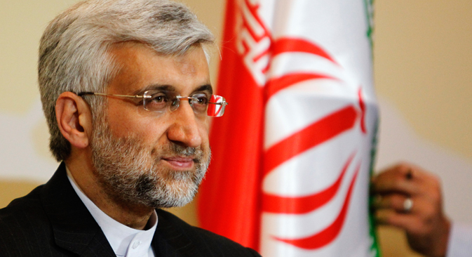 Saíd Yalilí, el director de la delegación iraní. Fuente: Reuters