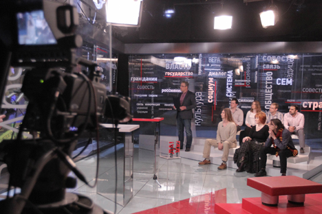 Quizá nunca viste la tele soviética en los 80, pero si quieres ver cómo era, sintoniza el recién inaugurado. Fuente: Sergey Kuksin / RG