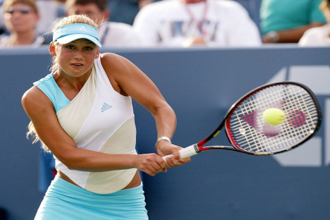 Ana Kournikova no llegó a ganar ningún torneo. Fuente: Archivo.