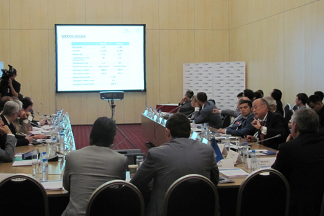 Ayer se celebró en Moscú el IX Foro Anual de Negocios de Rusia. Fuente: Nayeli Ceceña