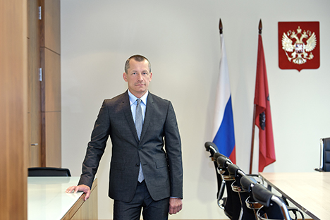 Andréi Sharónov, vicealcalde de Asuntos Económicos de Rusia. Fuente: servicio de prensa del ayuntamiento de Moscú.