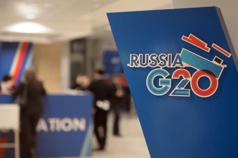 Argentina acudirá a la cumbre del G20 en San Petersburgo tras acordar su postura con Rusia. Fuente: Ria Novosti / Grigori Sisoev