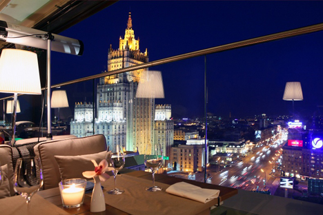 Vista del restaurante "White Rabbit" de Moscú. Fuente: PressPhoto